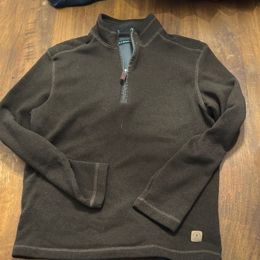 ‼️  G.H. Bass & Co. Brown Zip Up Sweater ‼️